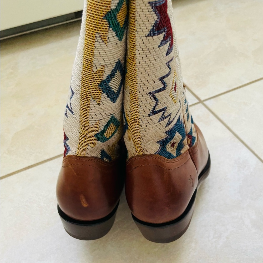 NWOB $378 FRYE BILLY PULL ON SOUTHWEST size 7 - Picture 8 of 12